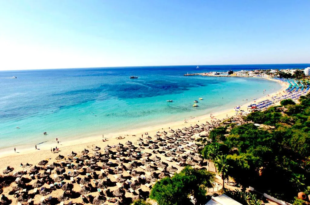 Beach, Lantiana Napa, Cyprus