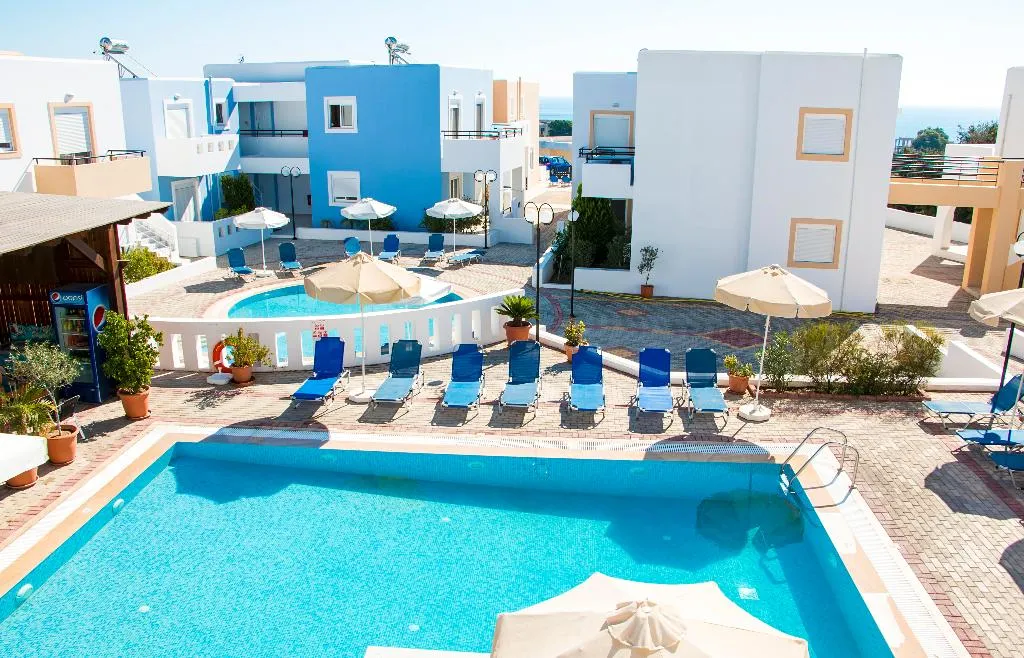 Lobby, Gennadi Garden Apartments, Rhodes