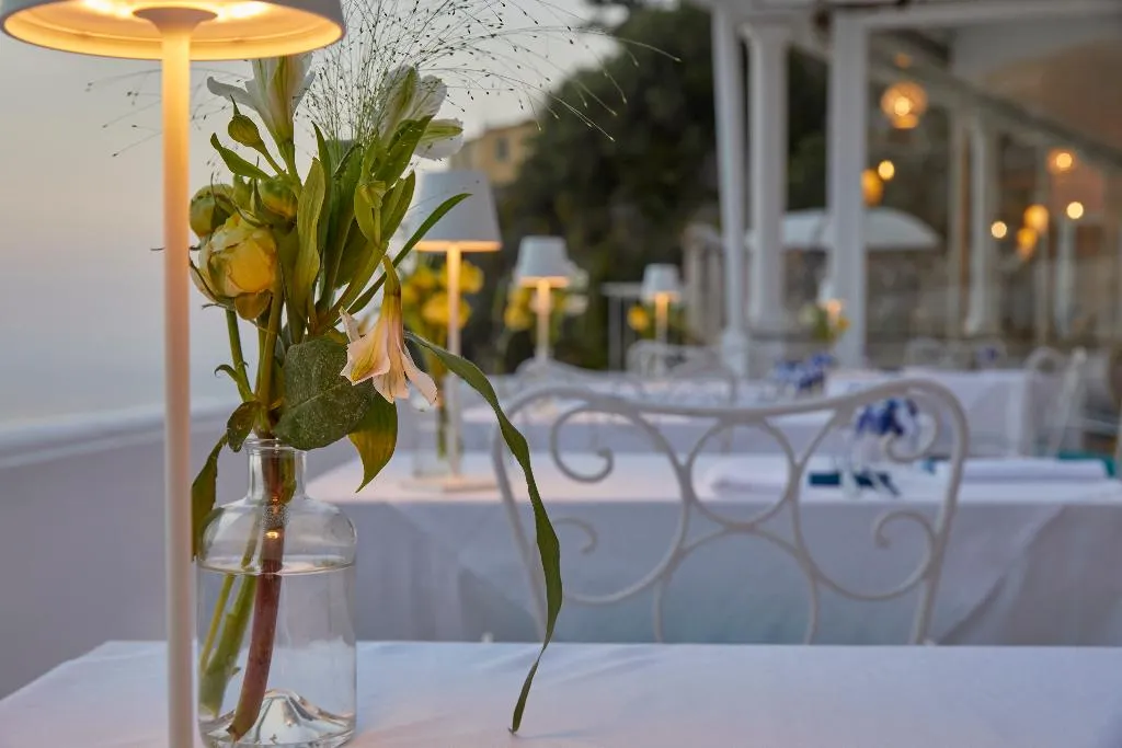 Restaurant, Hotel Conca D'Oro, Naples