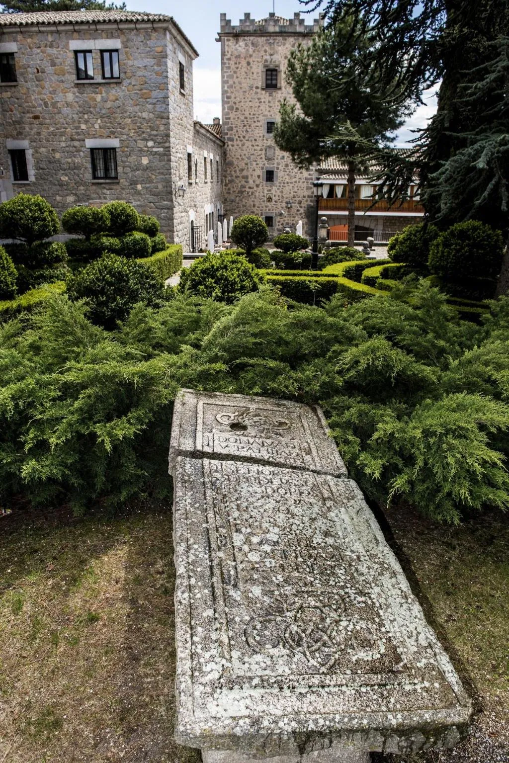 Terrace, Parador de Avila, Madrid