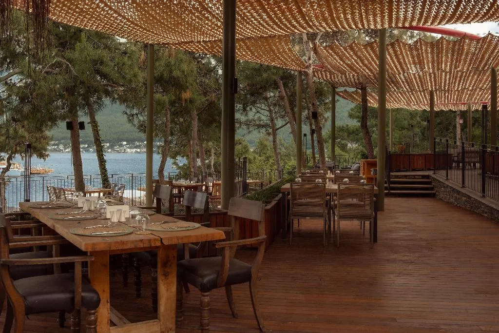 Restaurant, La Blanche Island, Bodrum