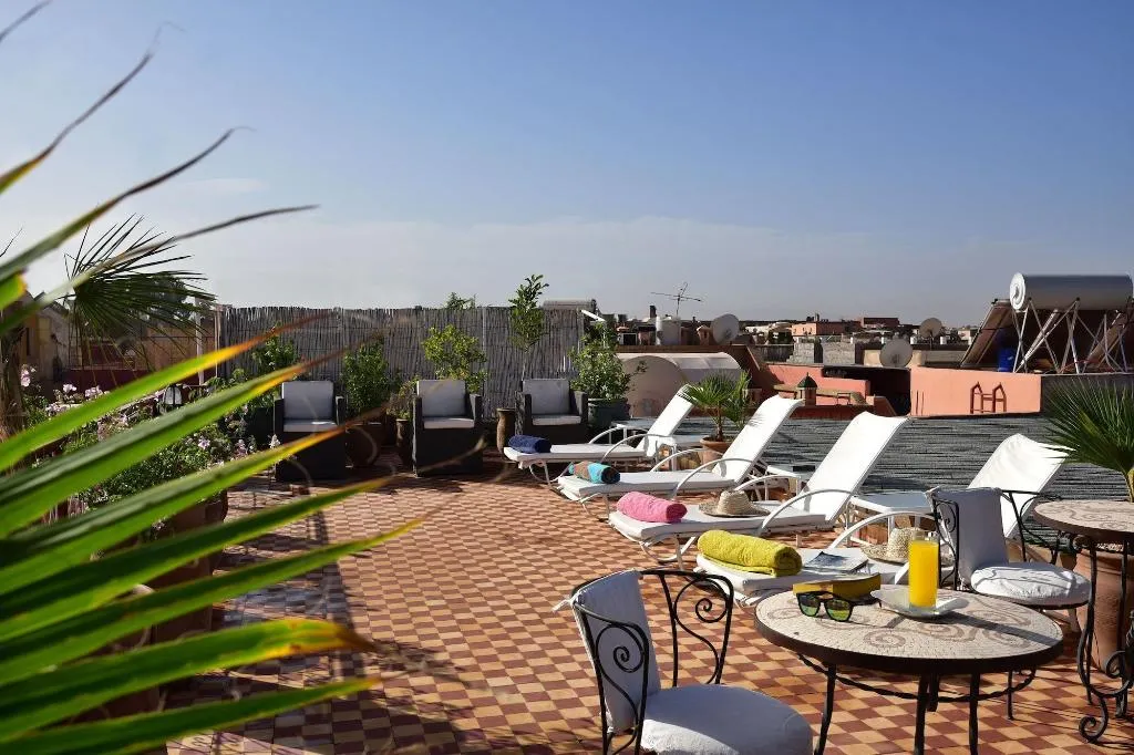 Terrace, Riad Manissa, Marrakech