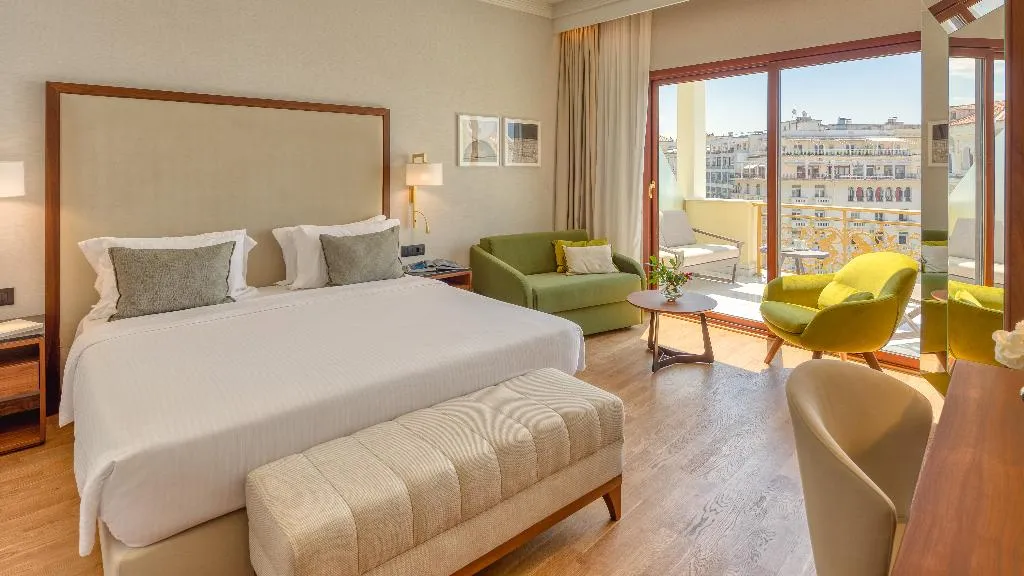 TRIPLE EXECUTIVE SEA VIEW Room, Electra Palace Thessaloniki, Halkidiki
