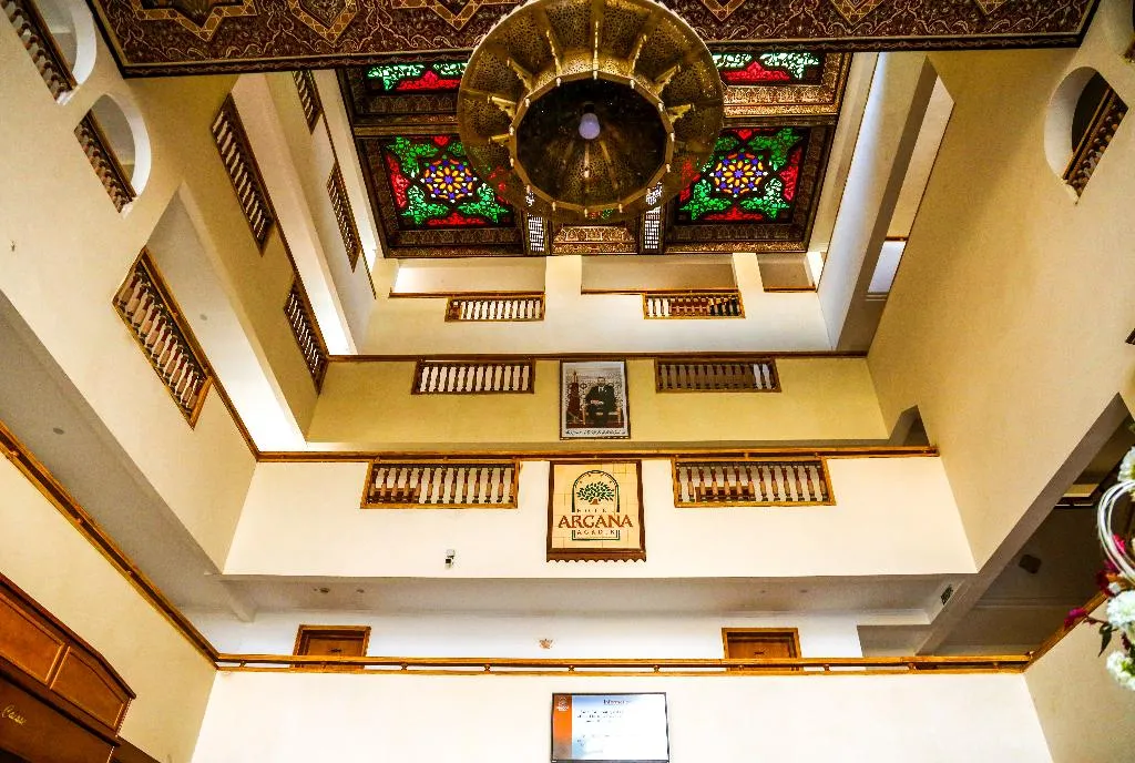 Lobby, Hotel Argana, Agadir