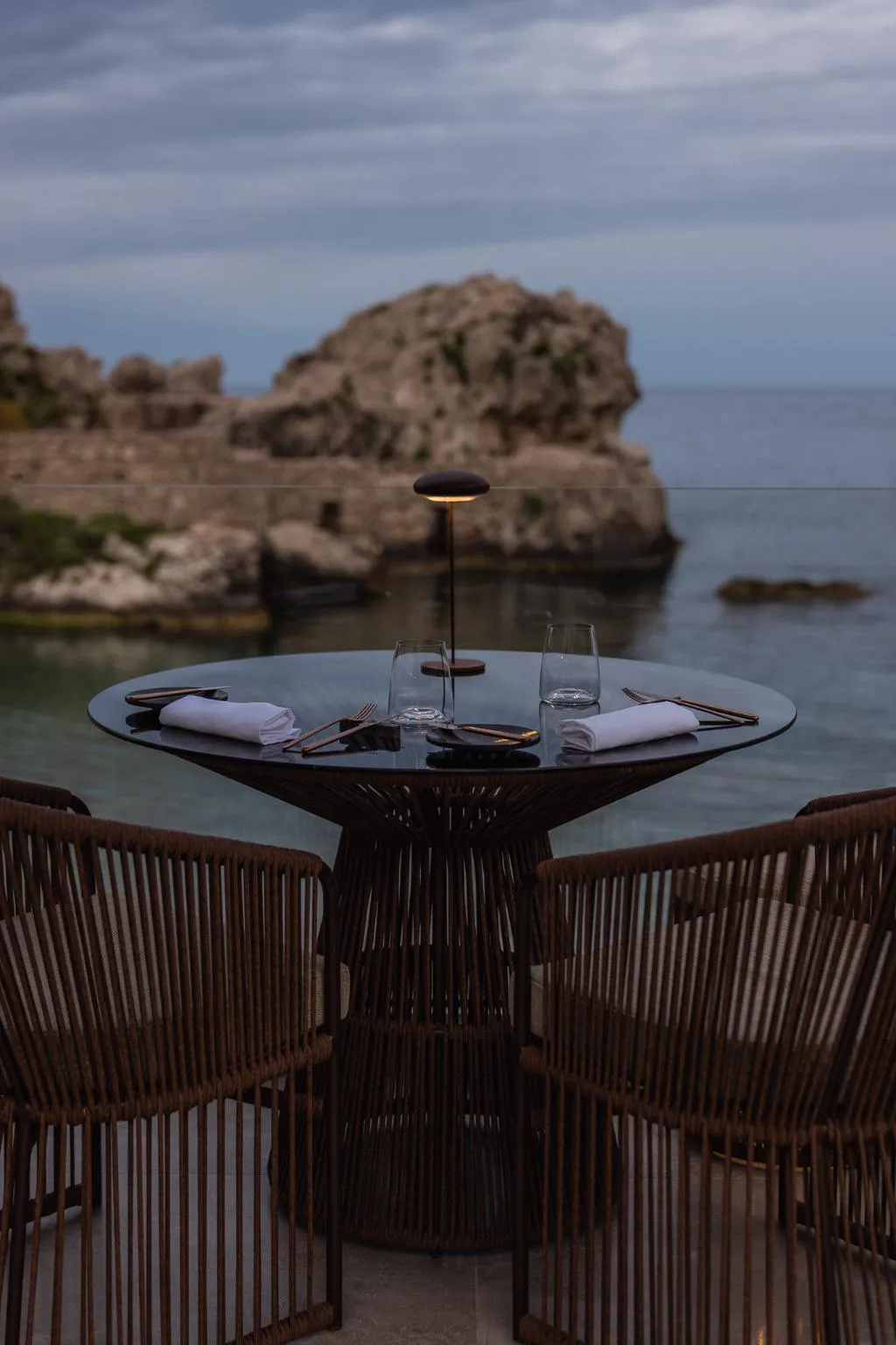 Restaurant, Mazzarò Sea Palace, Taormina