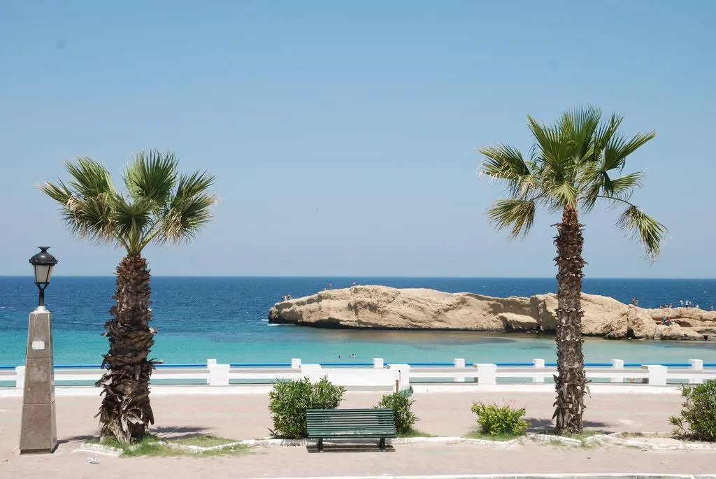 Beach, Delphin Ribat, Tunisia