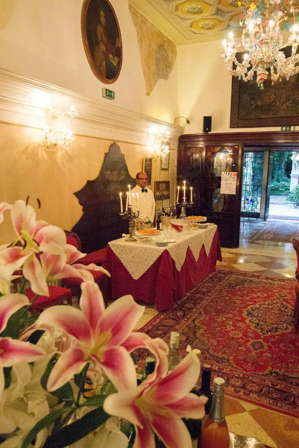 Restaurant, Palazzo Abadessa, Venice