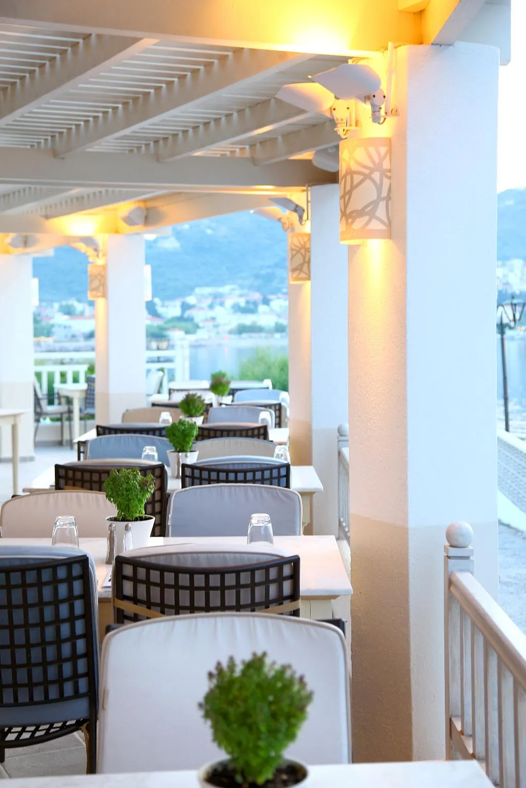 Restaurant, Skopelos Village Hotel, Skiathos