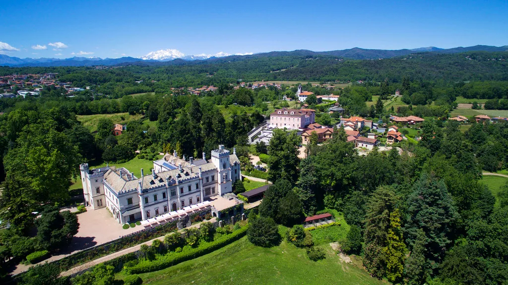 General view, Castello Dal Pozzo, Milan