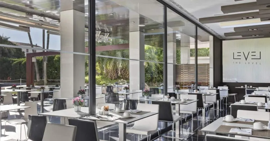 Restaurant, Melia Sitges, Costa Brava