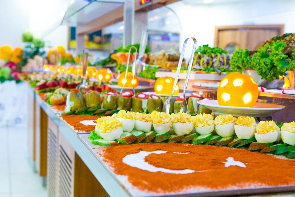 Restaurant, Gardenia Beach Hotel, Antalya