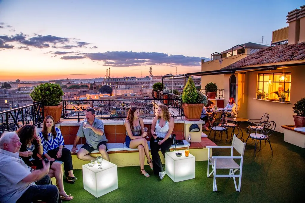 Bar, Hotel Colosseum, Rome
