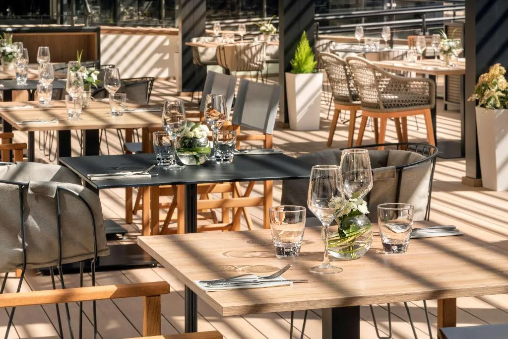 Restaurant, Melia Avenida America, Madrid