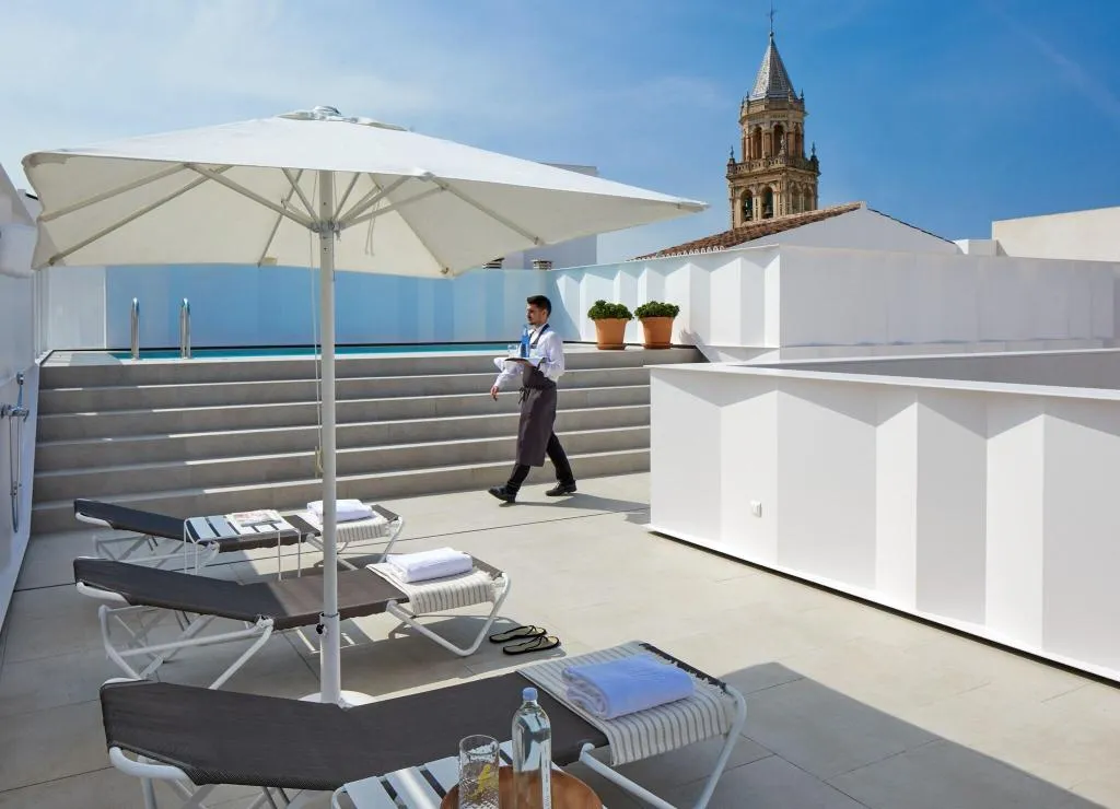 Terrace, Posada del Lucero, Seville