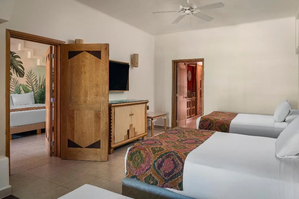 JUNIOR SUITE TWO BEDROOMS Room, Iberostar Selection Paraiso Maya Suites AI, Cancun Area
