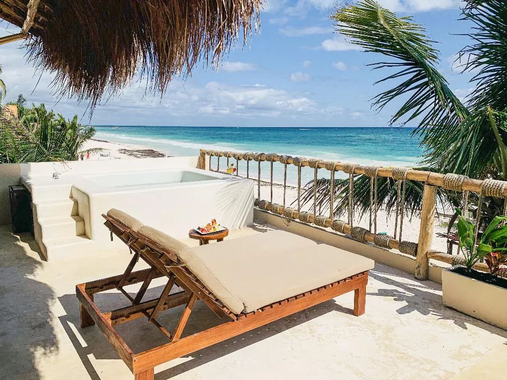 SUITE OCEAN FRONT Room, Dune Boutique Hotel Tulum, Cancun Area