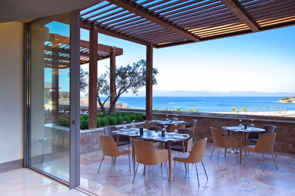 Restaurant, Miraggio Thermal Spa Resort, Halkidiki