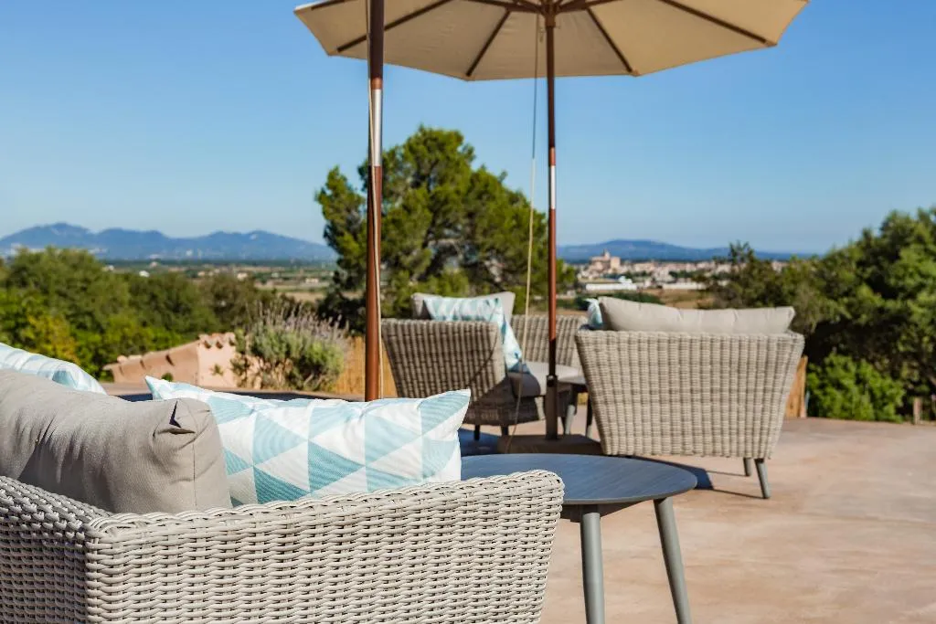 Terrace, Agroturisme Ses Vistes, Majorca