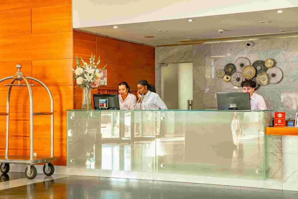 Lobby, VIP Executive Santa Iria Hotel, Lisbon