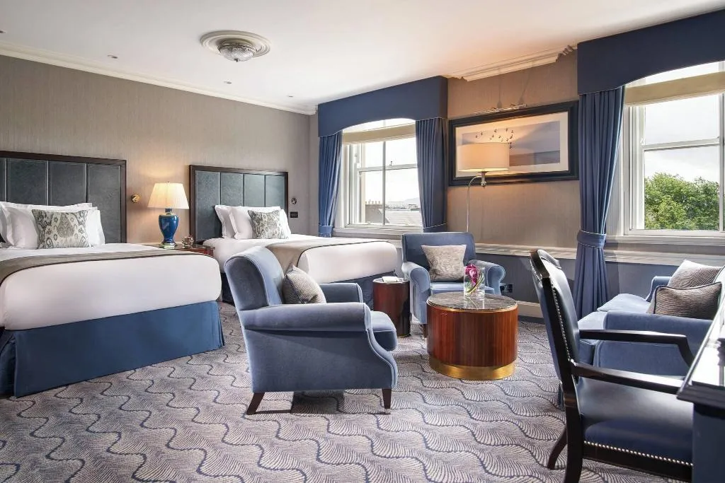 JUNIOR SUITE TWO DOUBLE BEDS WITH VIEWS Room, The Shelbourne, Autograph Collection, Dublin