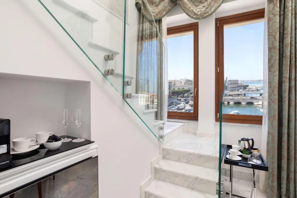 DOUBLE INNER-QUEEN SIZE -VUODE Room, Ortea Palace Luxury Hotel, Catania