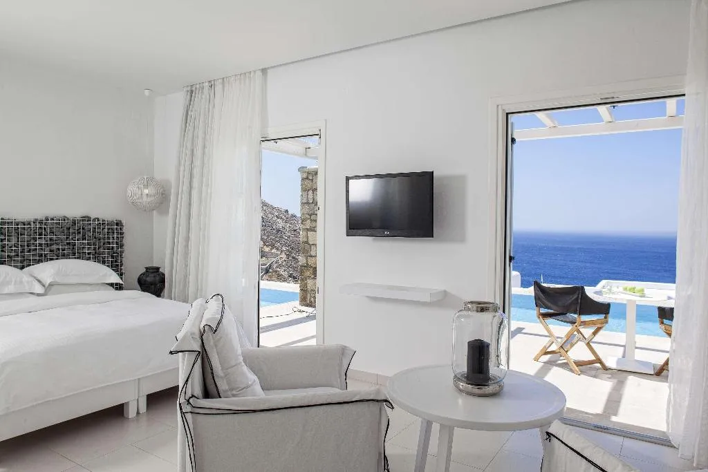 Room, Myconian Villa Collection Preferred Hotels, Mykonos