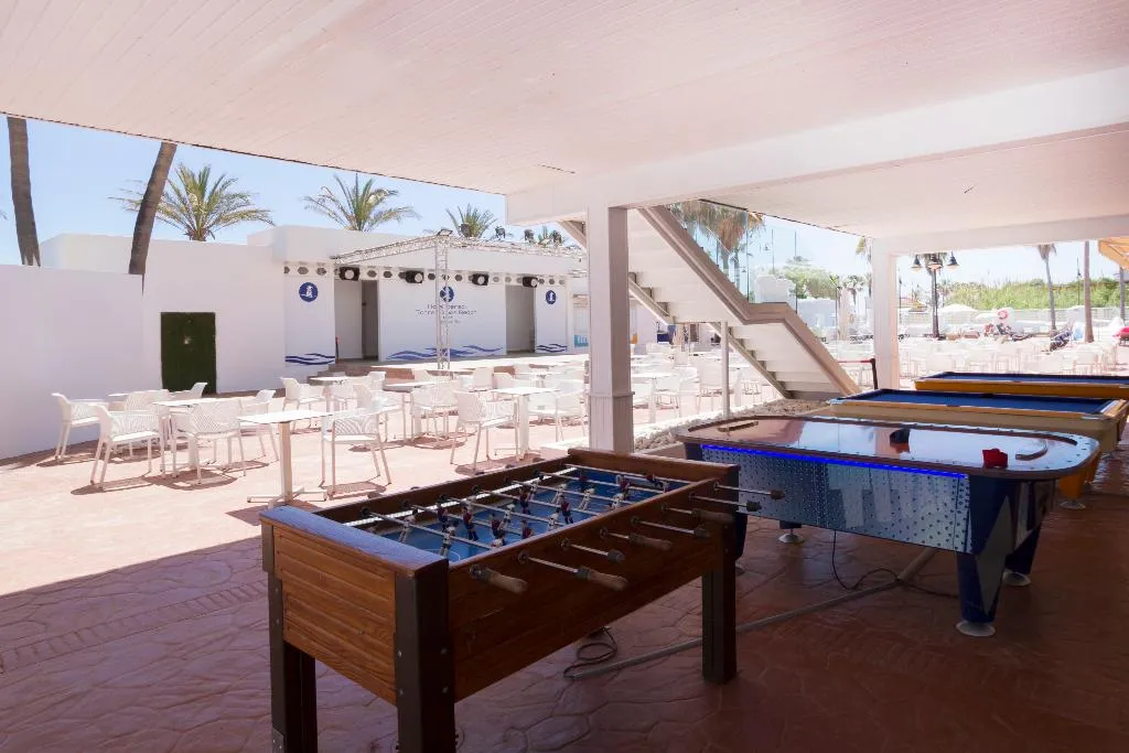 Terrace, Ibersol Torremolinos Beach, Costa Del Sol
