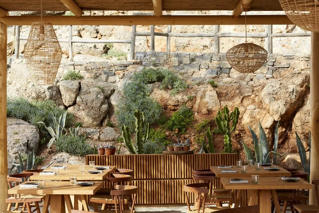 Restaurant, Daios Cove, Crete