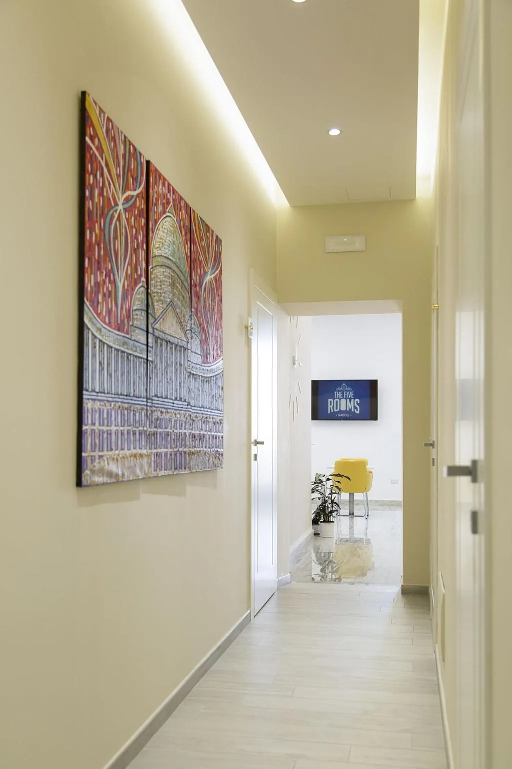 Lobby, The Five Rooms Napoli, Naples