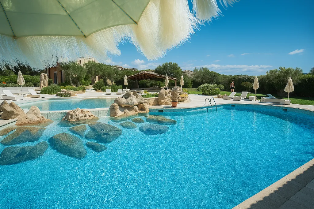 Pool, Hotiday Baja Sardinia Saline, Olbia