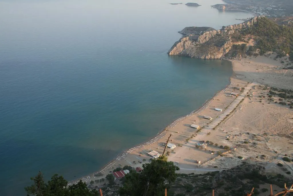 Beach, Pantheon Deluxe Apartments, Rhodes
