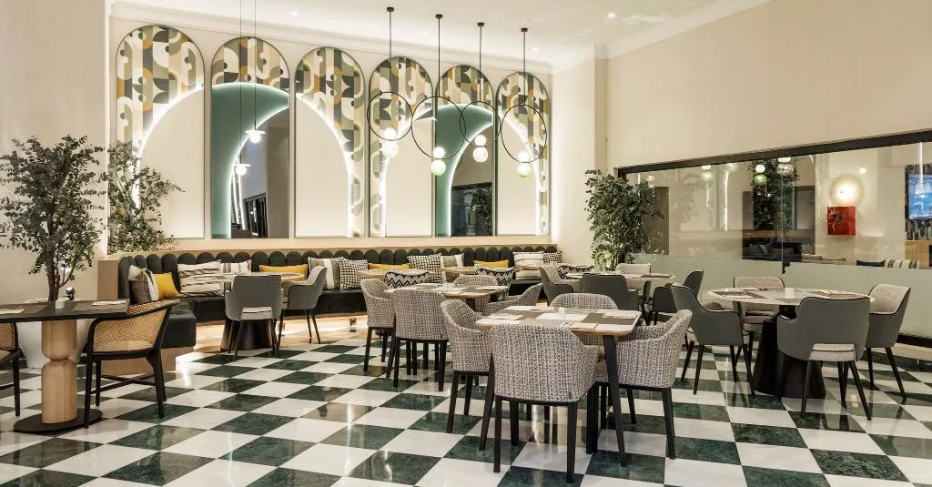 Restaurant, Ilunion Les Corts Spa, Barcelona