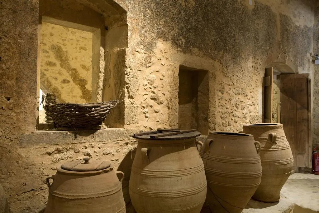Lobby, Kapsaliana Village Hotel, Crete