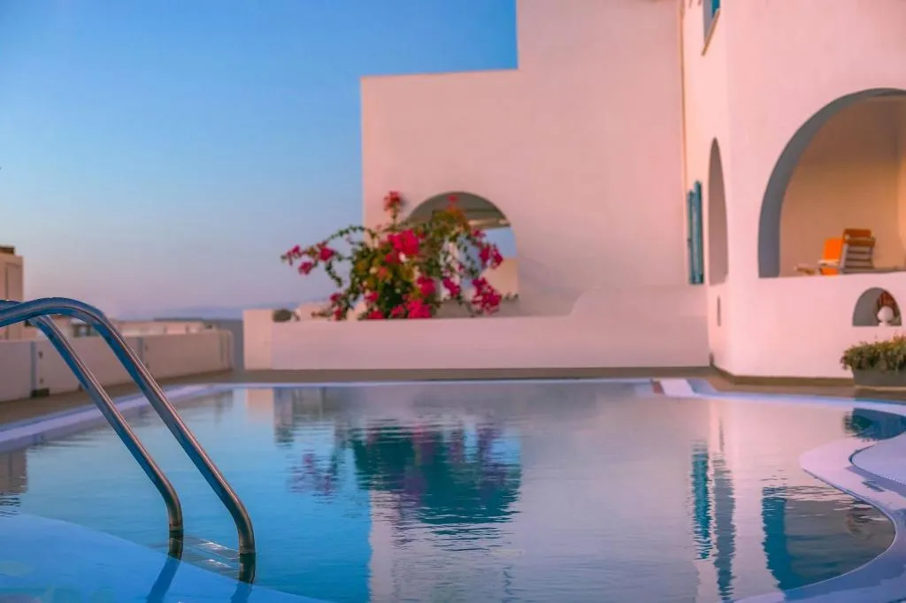 General view, Abelonas Retreat-Sunset and Sunrise Lodgins, Santorini