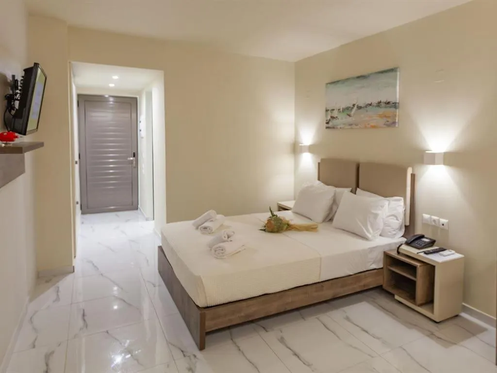 Double or Twin SIDE SEA VIEW Room, Harmony Rethymno Beach, Crete