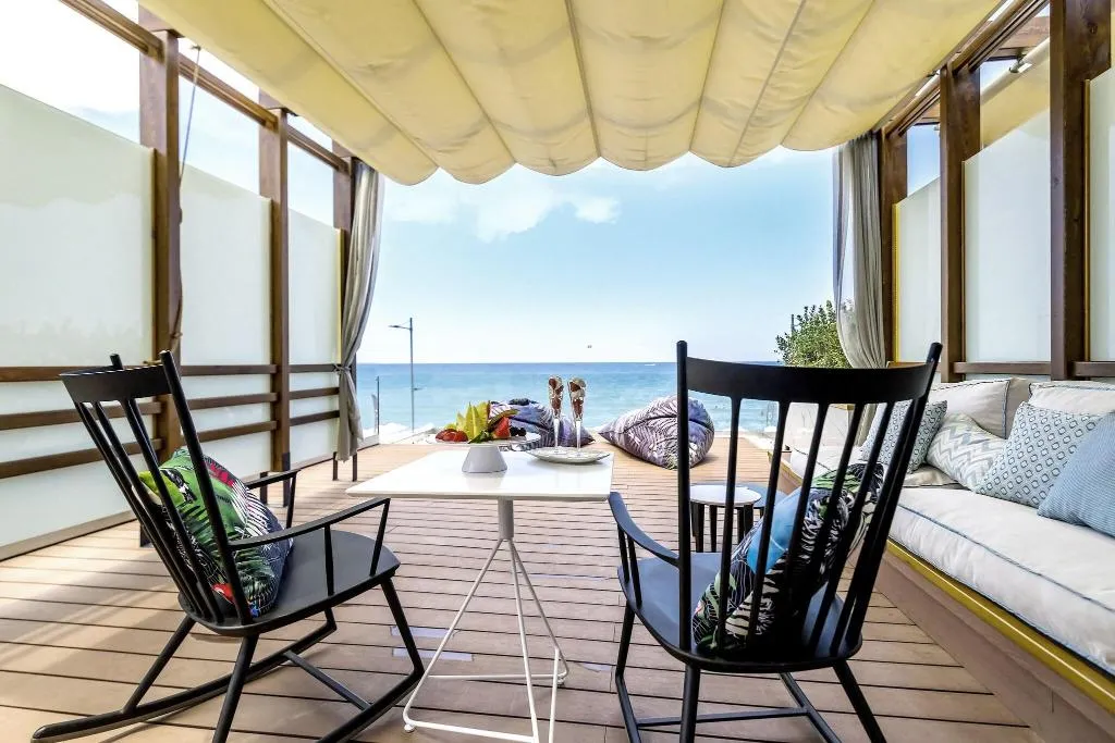 Terrace, Dyo Suites, Crete