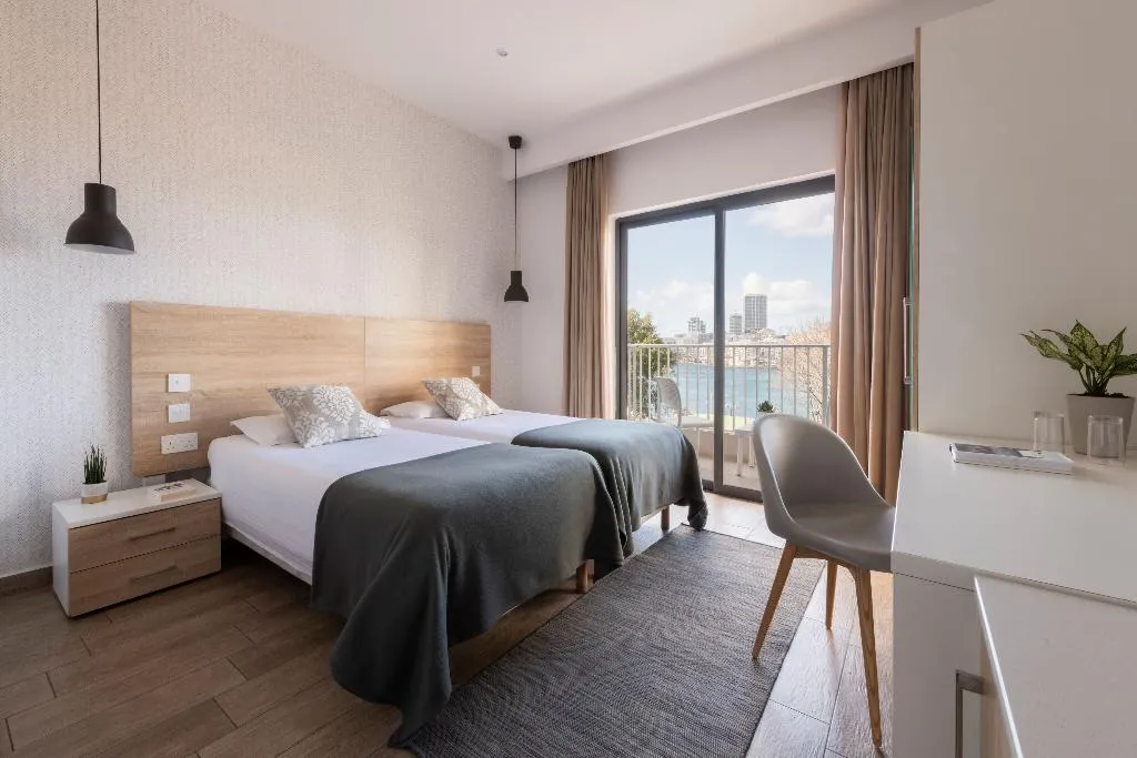 Double or Twin SEA VIEW Room, Plaza Hotels, Malta