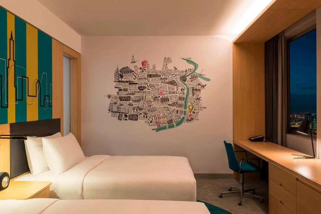 FAMILY ROOM WITH DOUBLE BED Room, Aloft Dubai Creek, Dubai