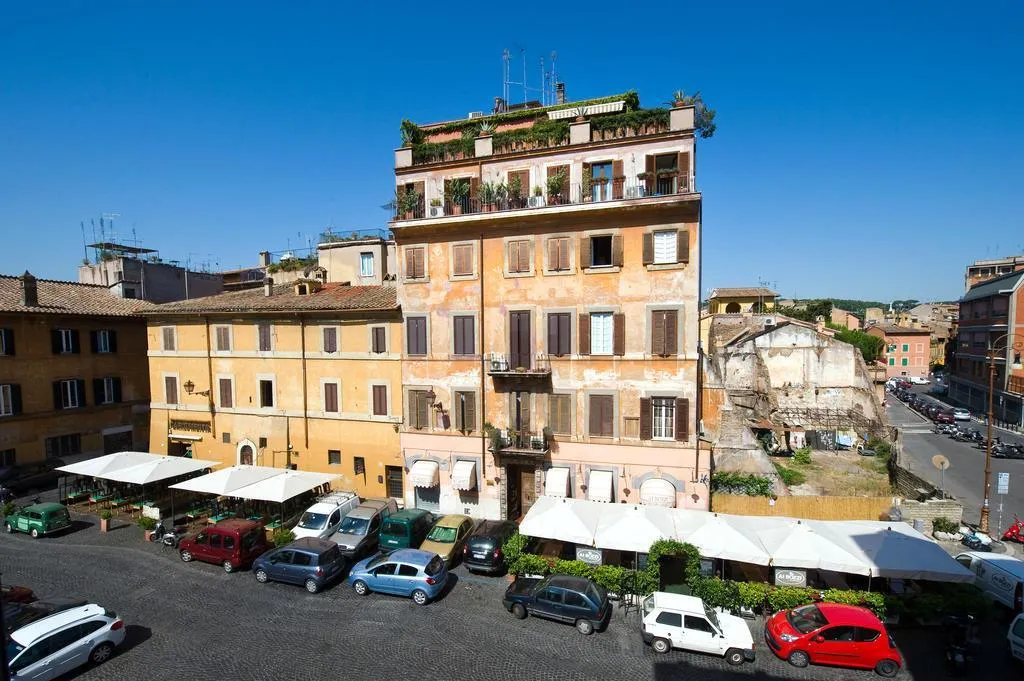 General view, Finestra Su Trastevere, Rome