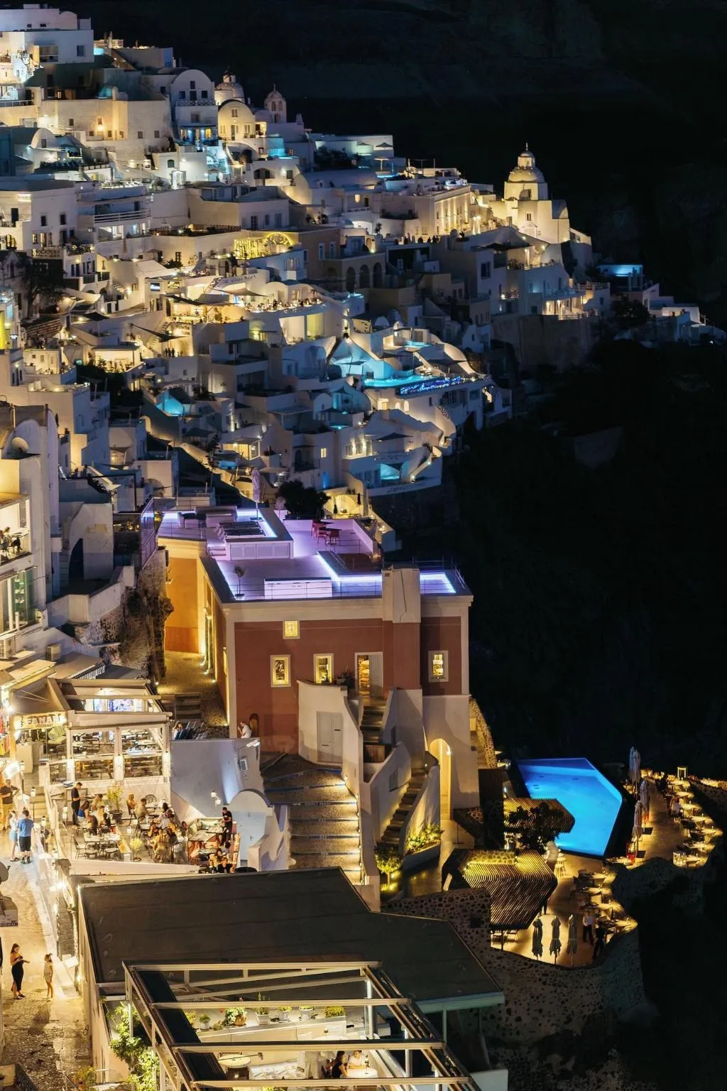 General view, Kastro Suites, Santorini