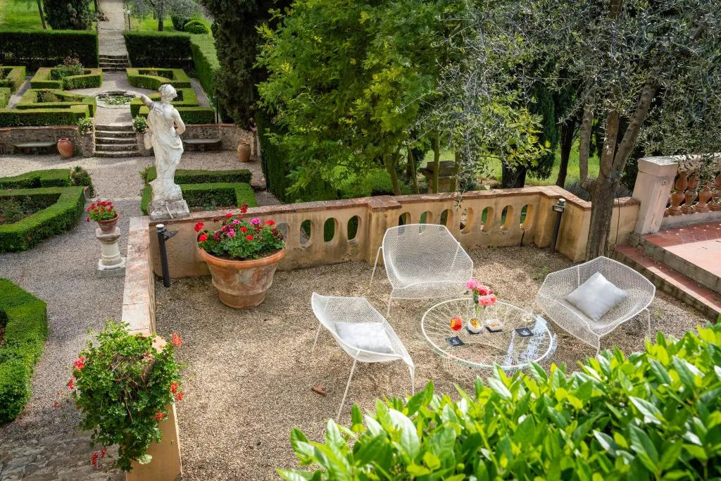 Terrace, Art Hotel Villa Agape, Florence