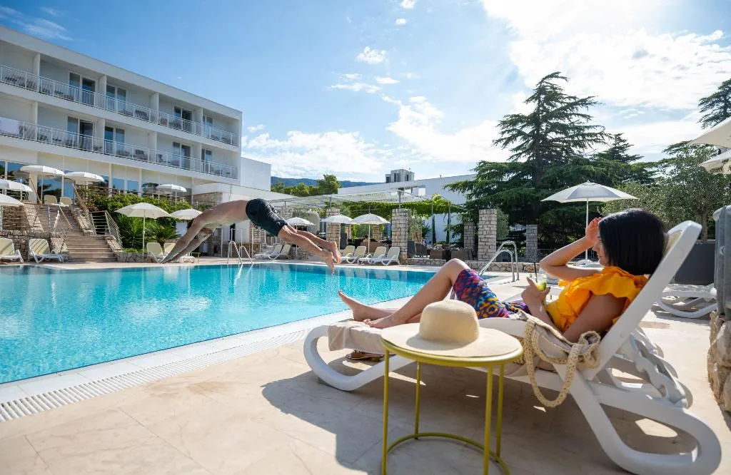 Pool, Bluesun Hotel Borak, Split
