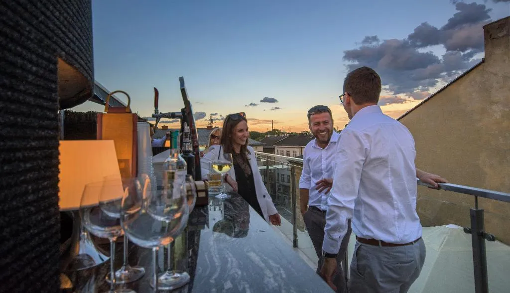 Terrace, Hotel Rubinstein, Krakow
