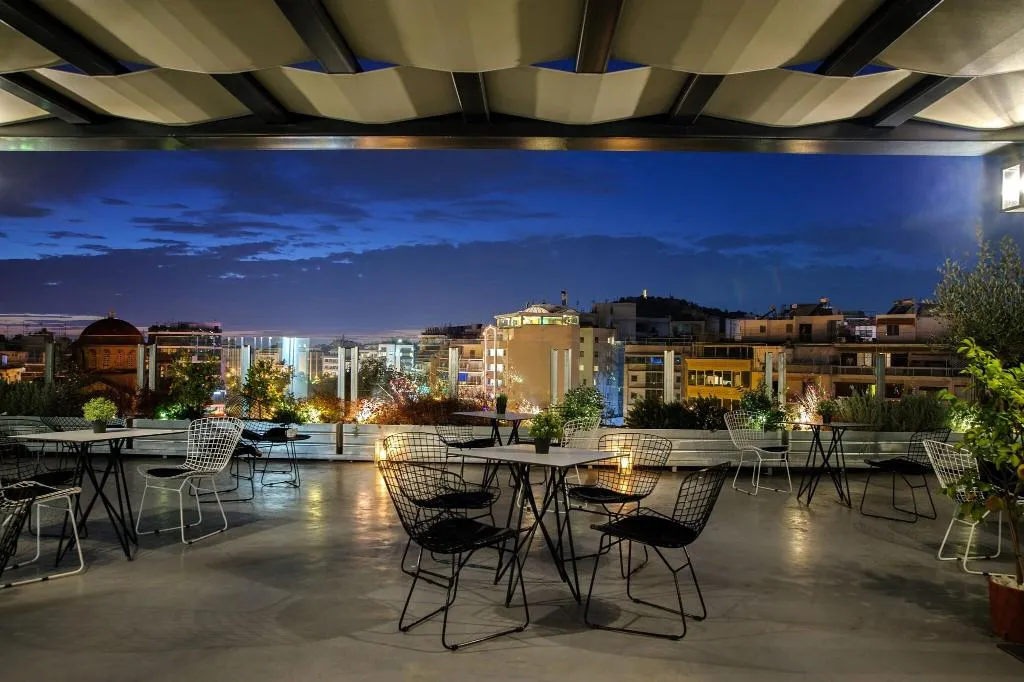 Terrace, B4B Athens Signature Hotel, Athens