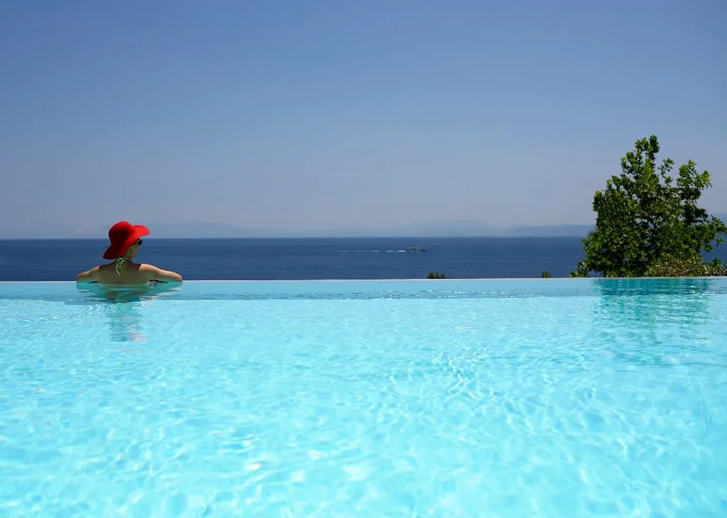 JUNIOR SUITE SEA VIEW Room, Atrium Hotel Skiathos, Skiathos