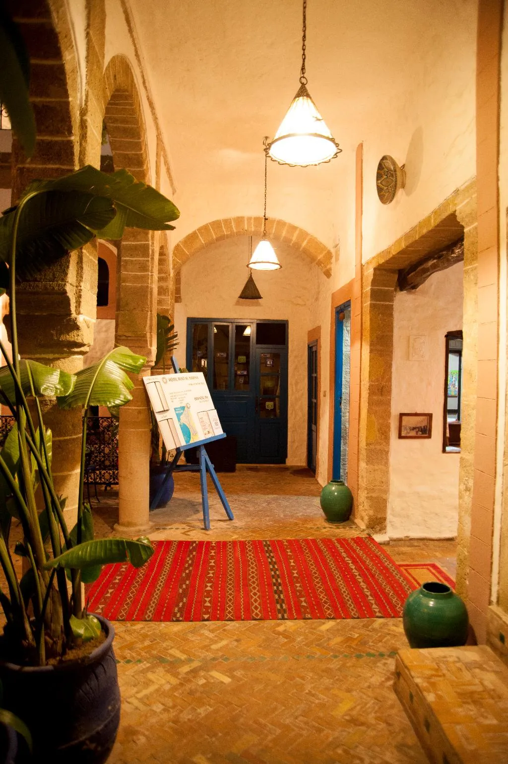 Lobby, Riad Al madina, Essaouira