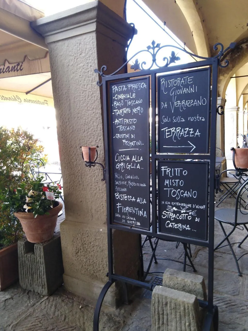 Restaurant, Giovanni da Verrazzano, Florence