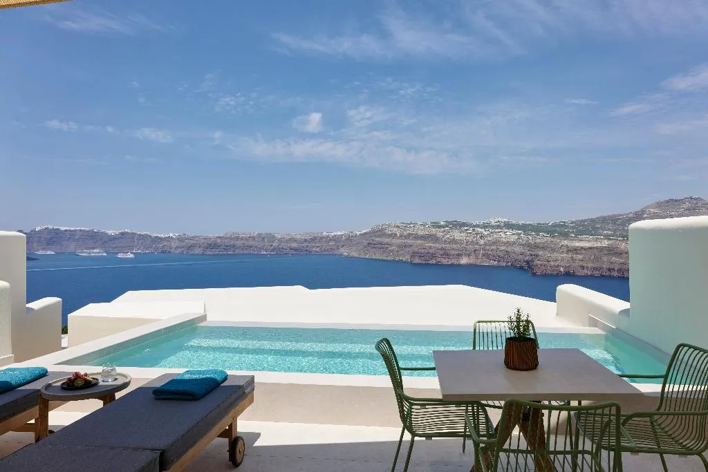 VILLA SEA VIEW ONE BEDROOM Room, Apanemo Hotel, Santorini