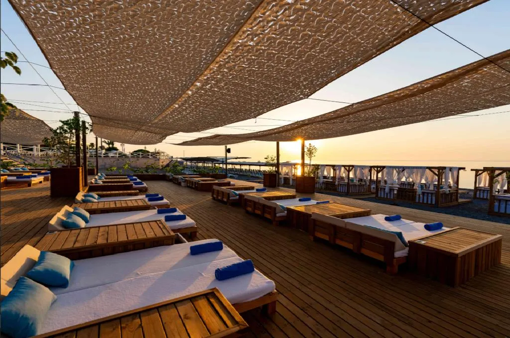 Beach, Club Marco Polo - All Inclusive, Antalya