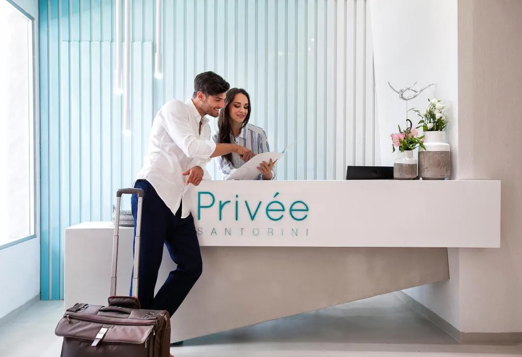 Lobby, Privee Santorini, Santorini